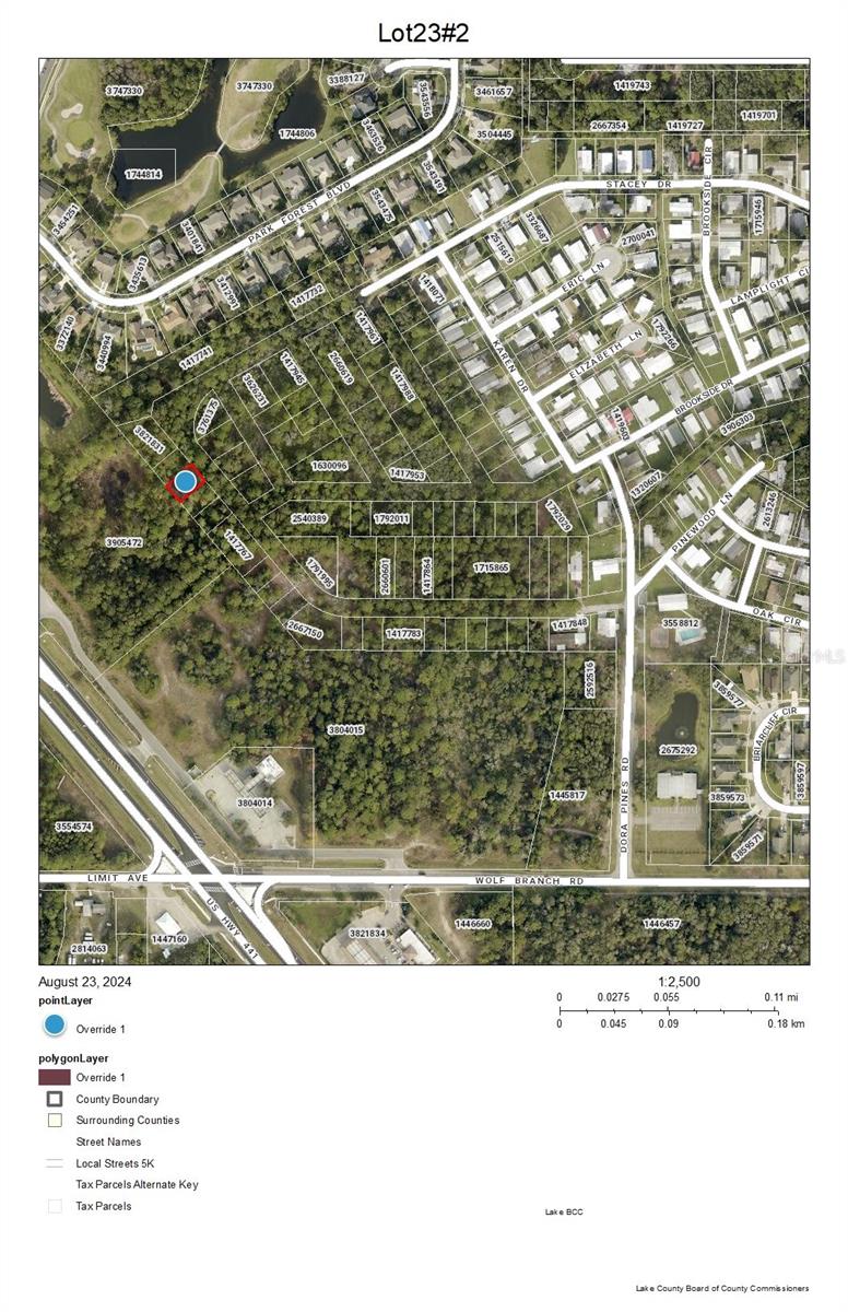 Lot 23 PARK FOREST BLVD Property Photo 1