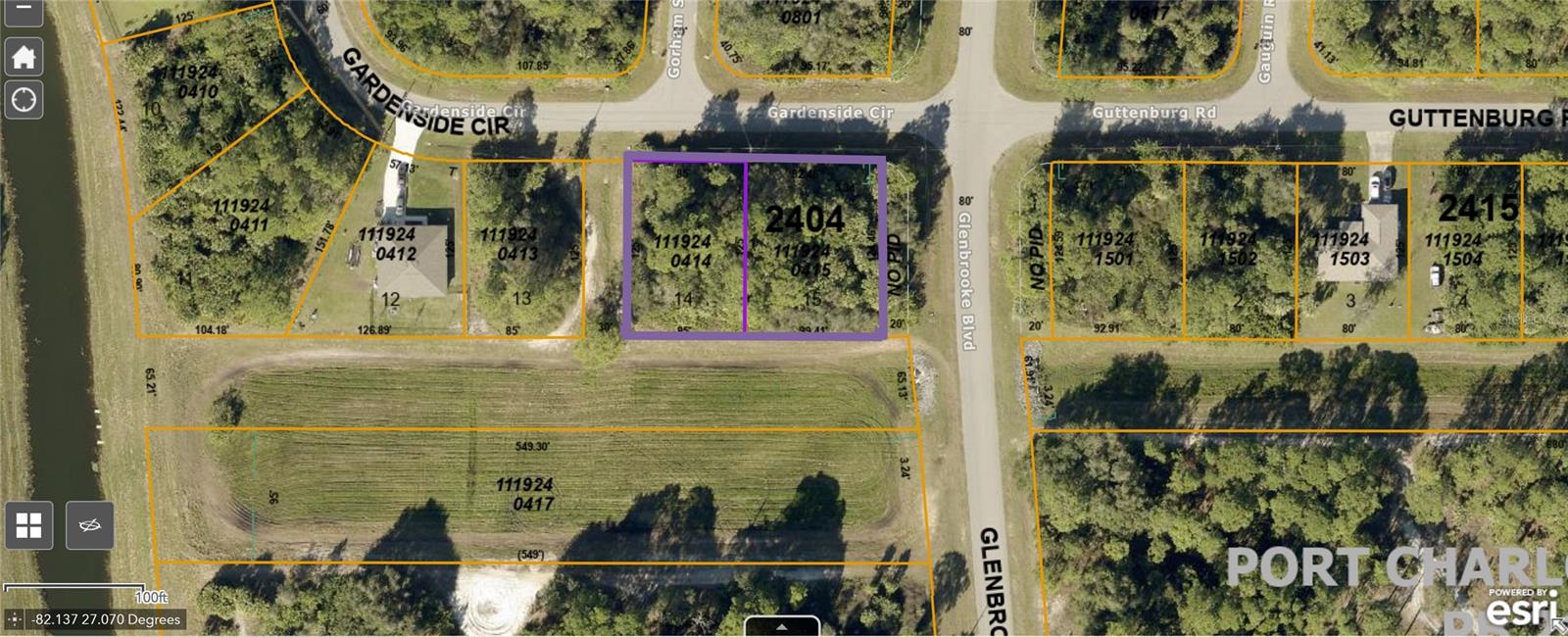 Lot 14 & 15 Gardenside Circle Property Photo 1