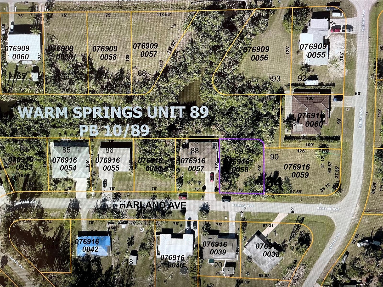 LOT 89 HARLAND AVE Property Photo 1
