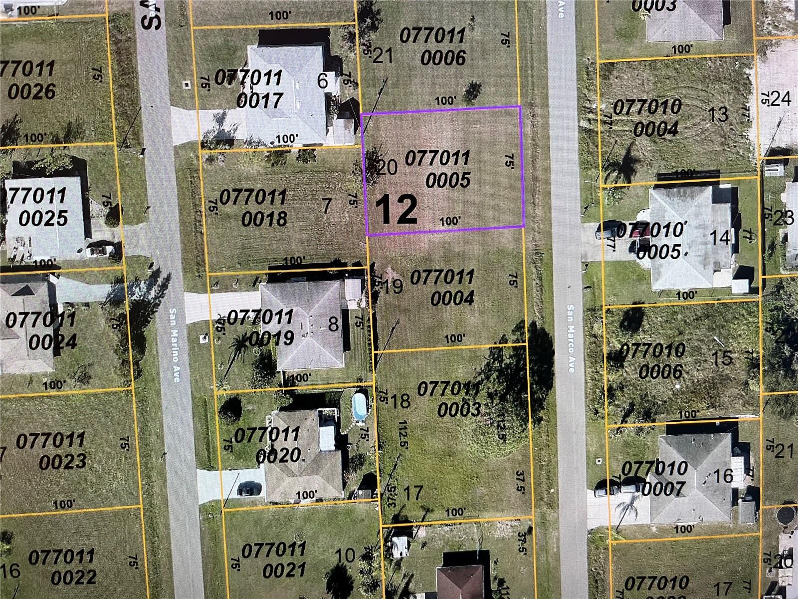 Lot 20 San Marco Ave Property Photo 1