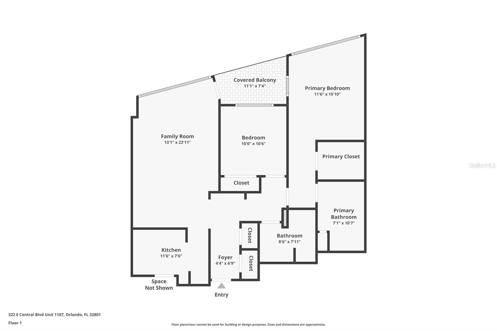 322 E Central Blvd #1107 Property Photo 30