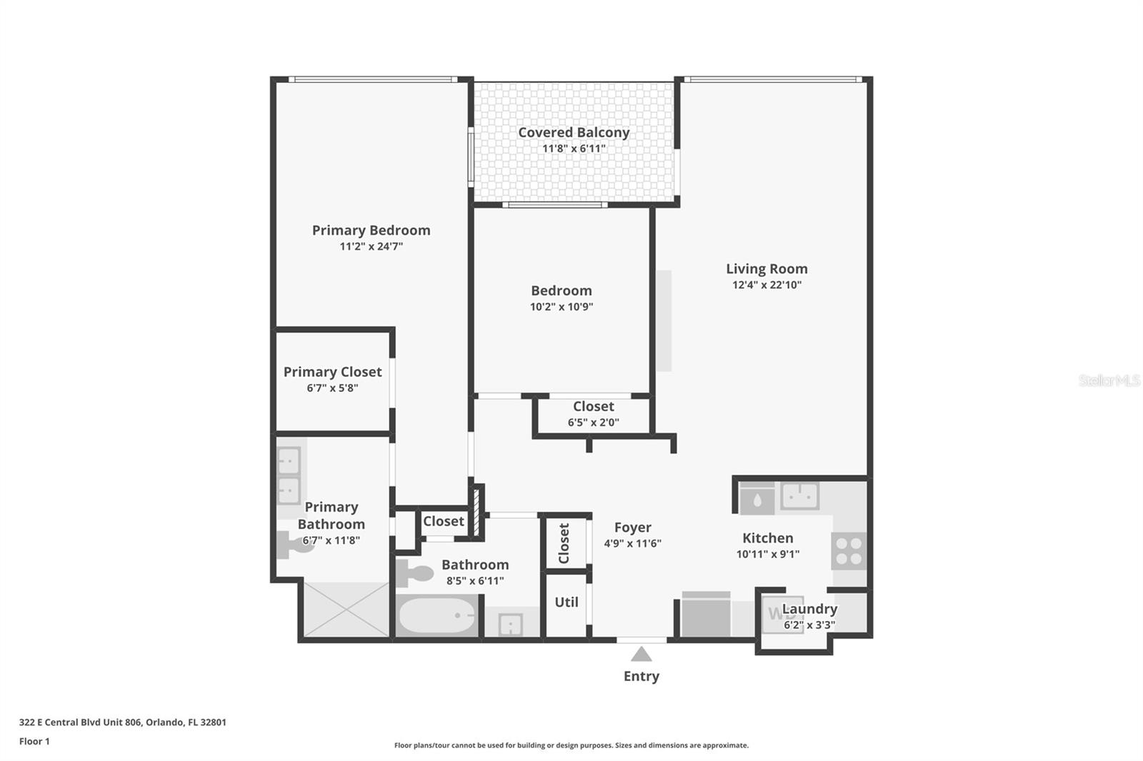 322 E Central Blvd #806 Property Photo 35