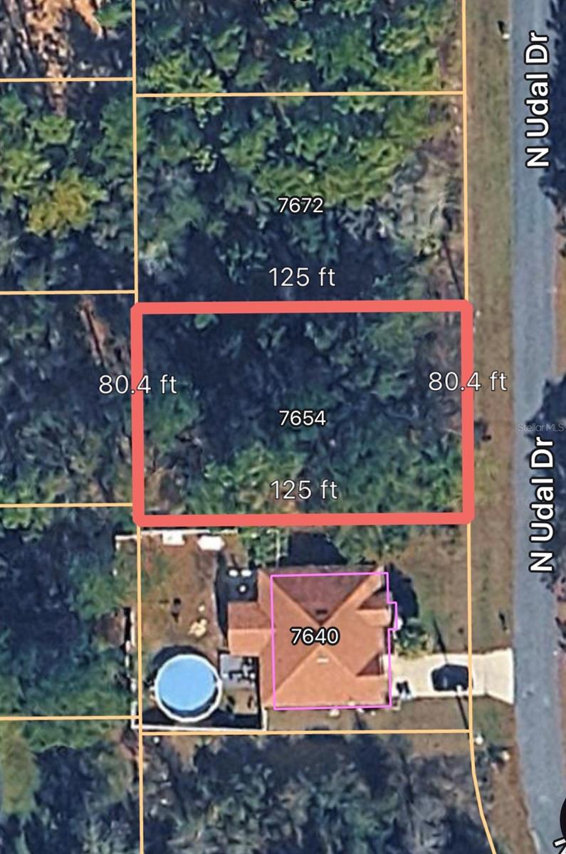7654 N UDAL DR Property Photo 1