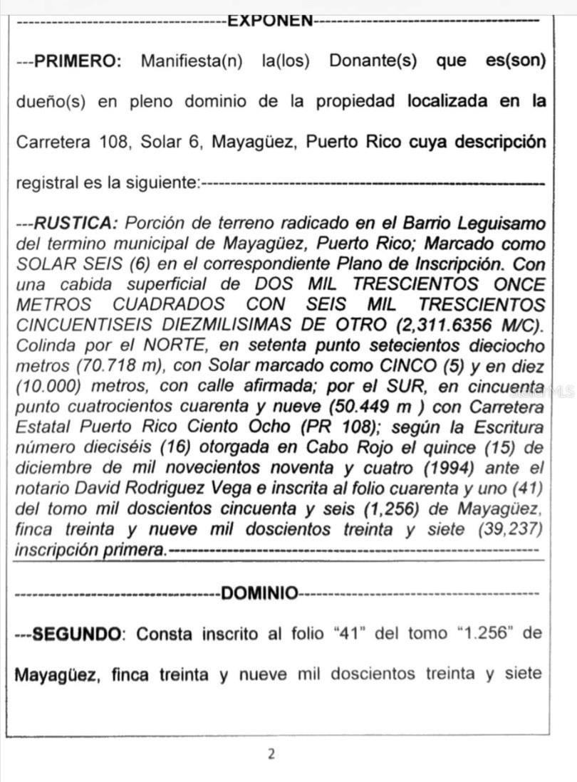 Sr-108 Km 11.3 Camino Aldebol Sector Pablo Diaz Barrio Leguizamo Property Photo 4