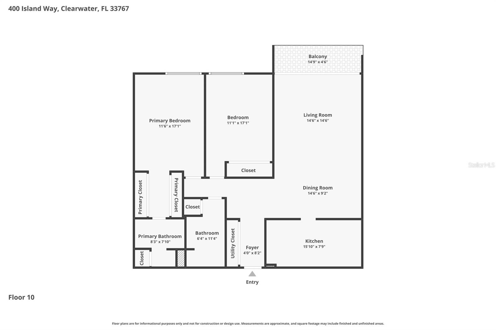 400 Island Way #1004 Property Photo 46