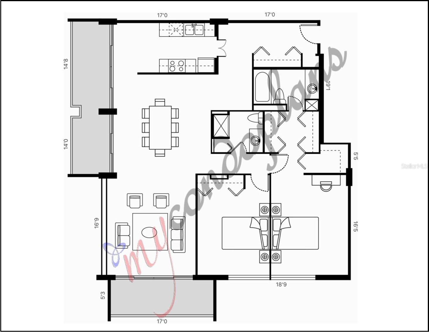 400 Island Way #701 Property Photo 27