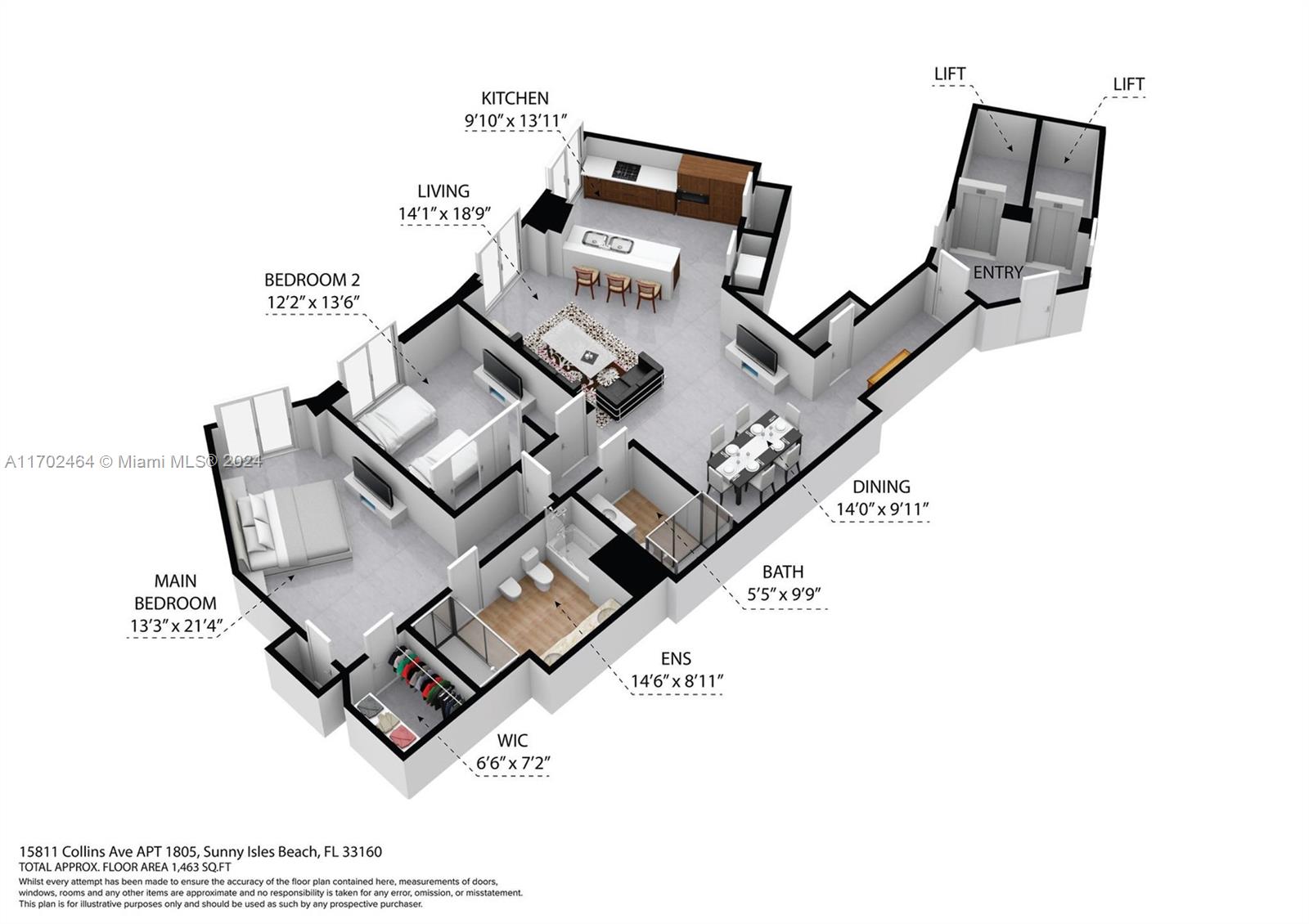 15811 Collins Ave 1805 Property Photo 22