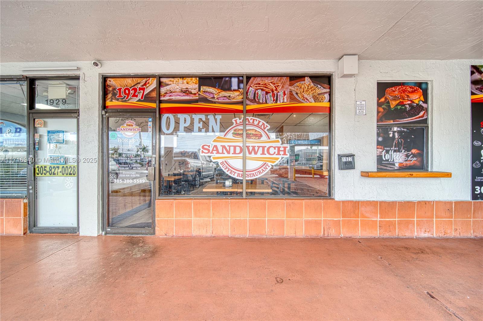 Latin Sandwich Buffett Restaurant In Hialeah Property Photo 23