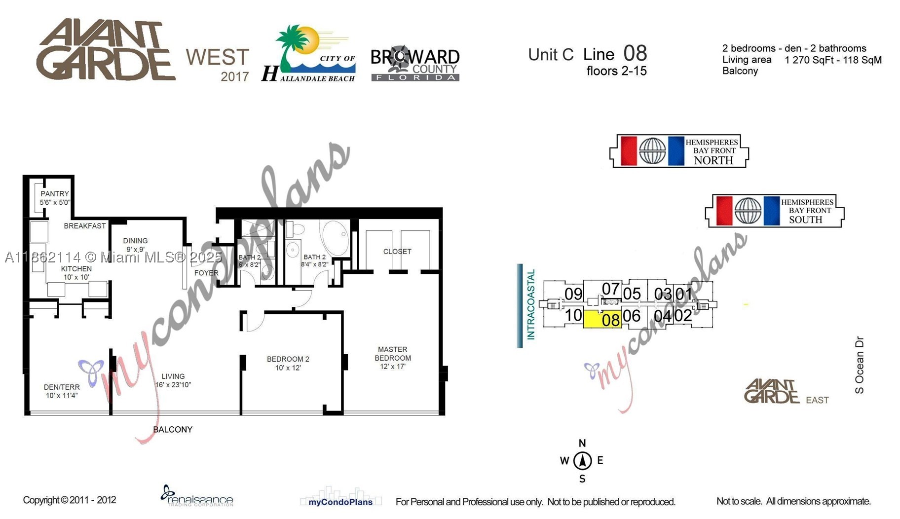 2017 S Ocean Dr 1008 Property Photo 27