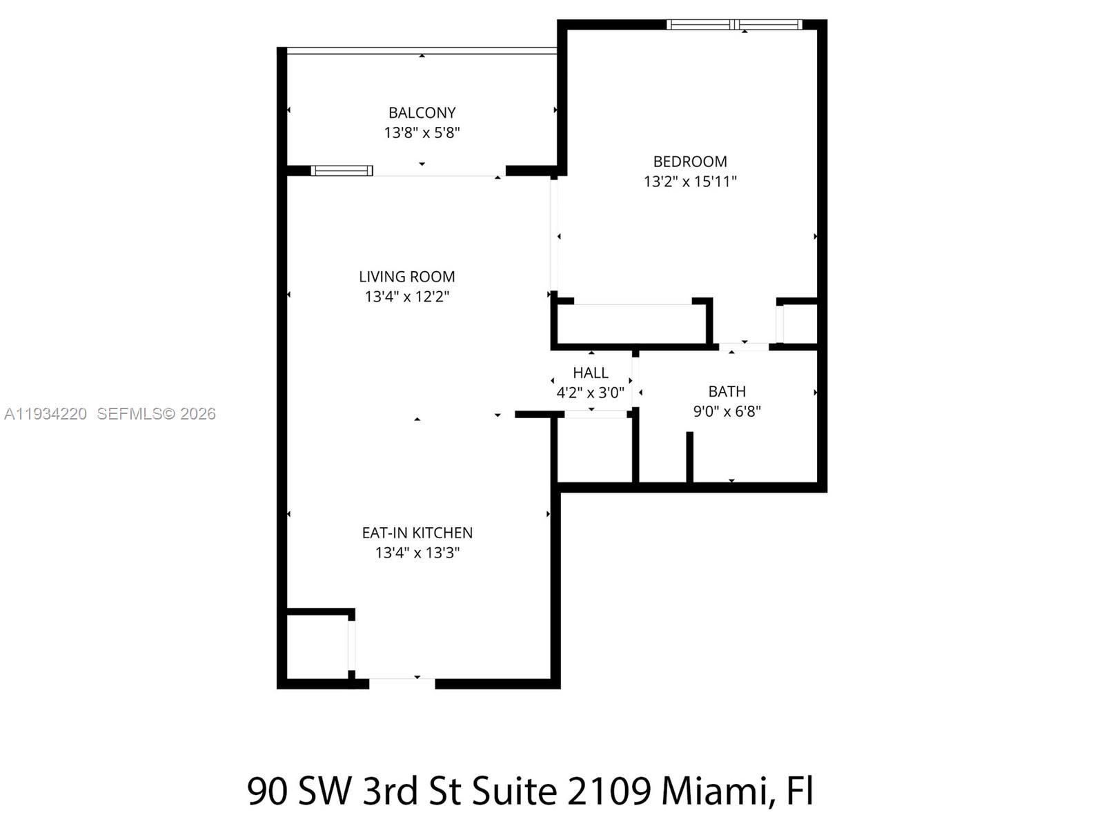 90 Sw 3rd St 2109 Property Photo 25
