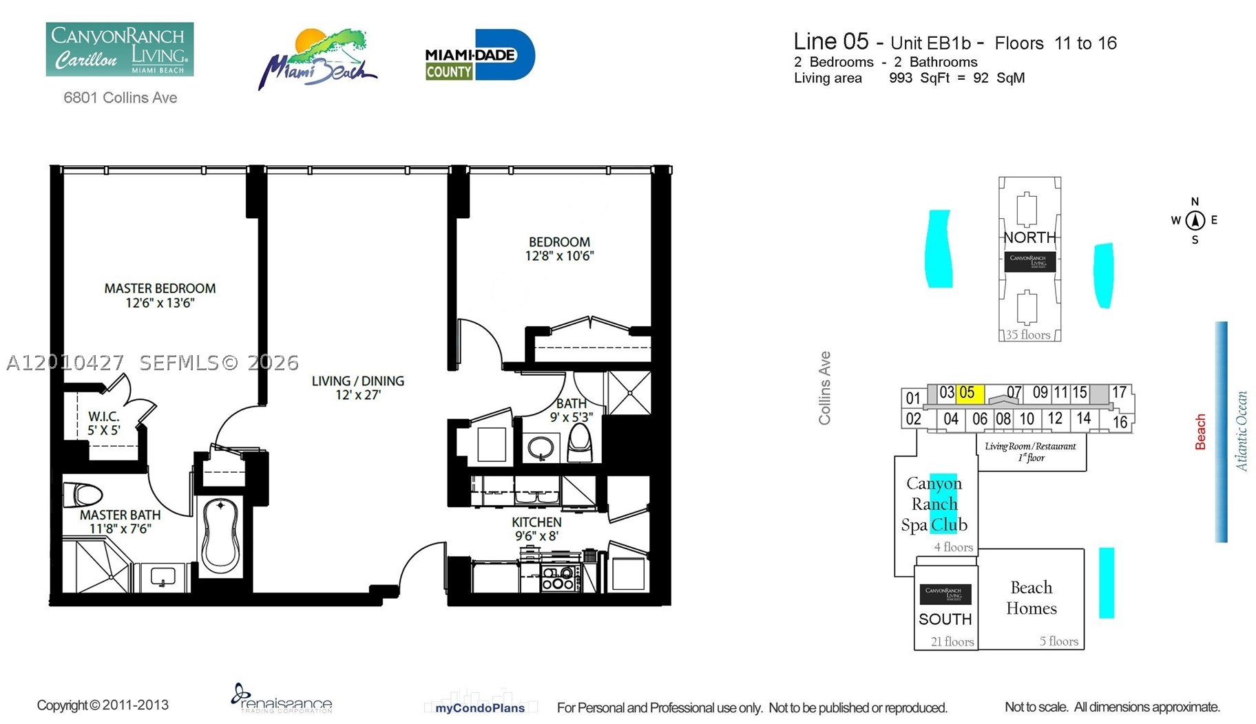 6801 Collins Ave 1215 Property Photo 20