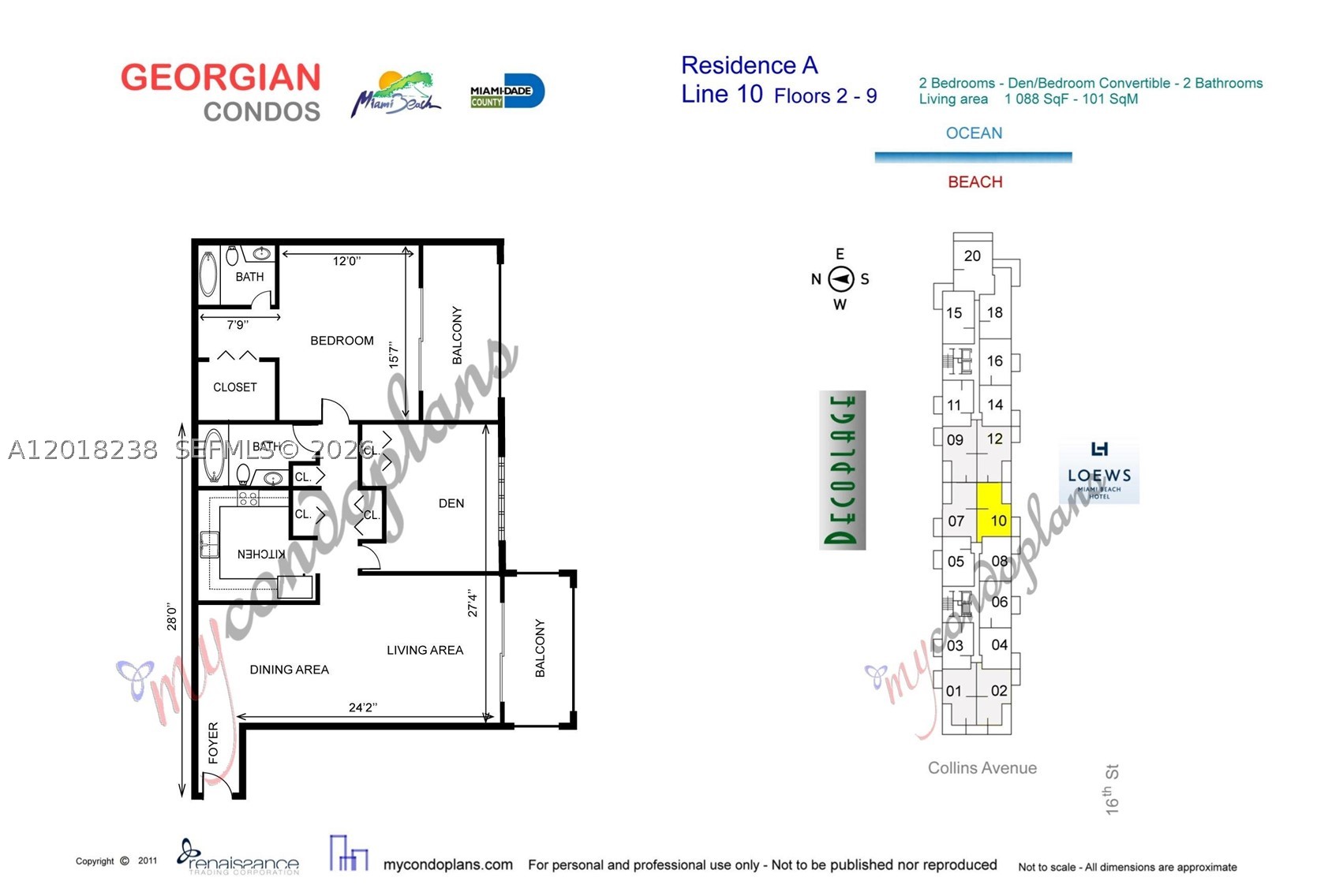 1621 Collins Ave 310 Property Photo 5