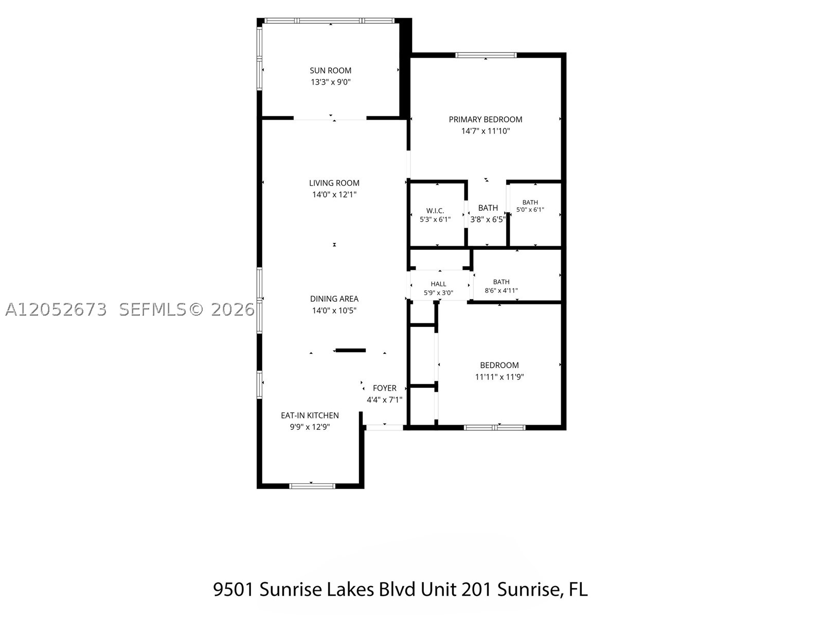 9501 Sunrise Lakes Blvd 201 Property Photo 28