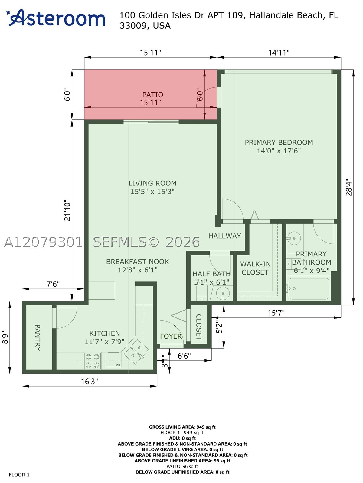 100 Golden Isles Dr 109 Property Photo 42