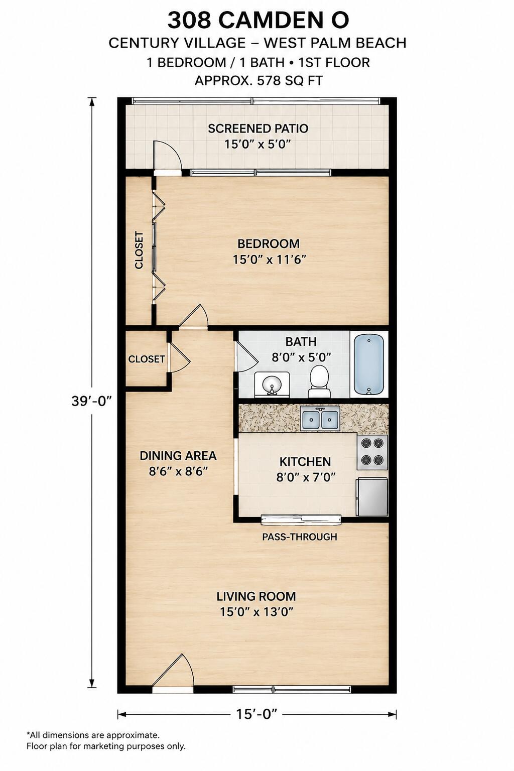 338 Camden O Property Photo 14