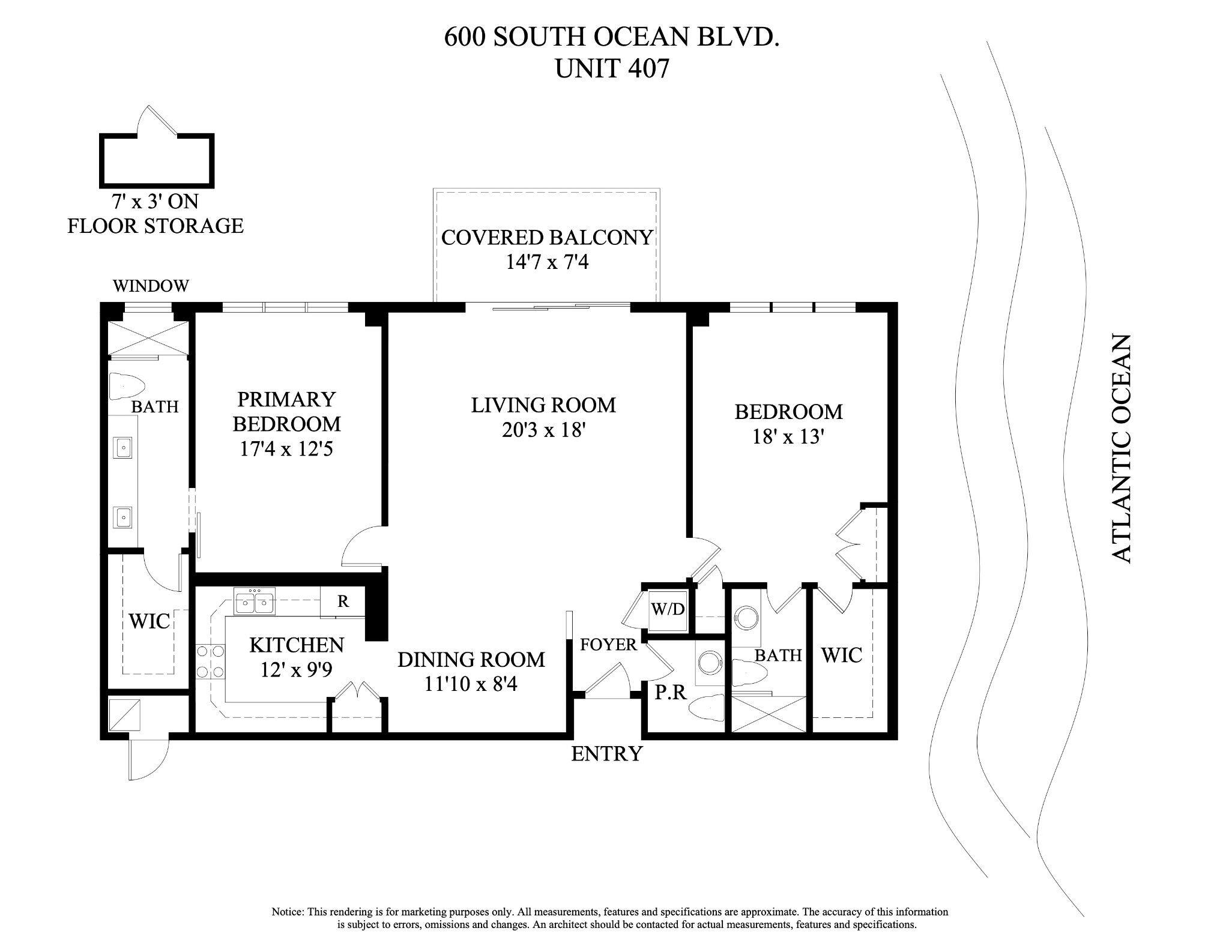 600 S Ocean Boulevard 407 Property Photo 45