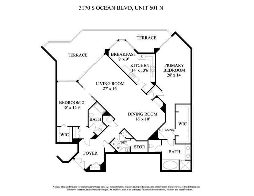3170 S Ocean Boulevard 601n Property Photo 39