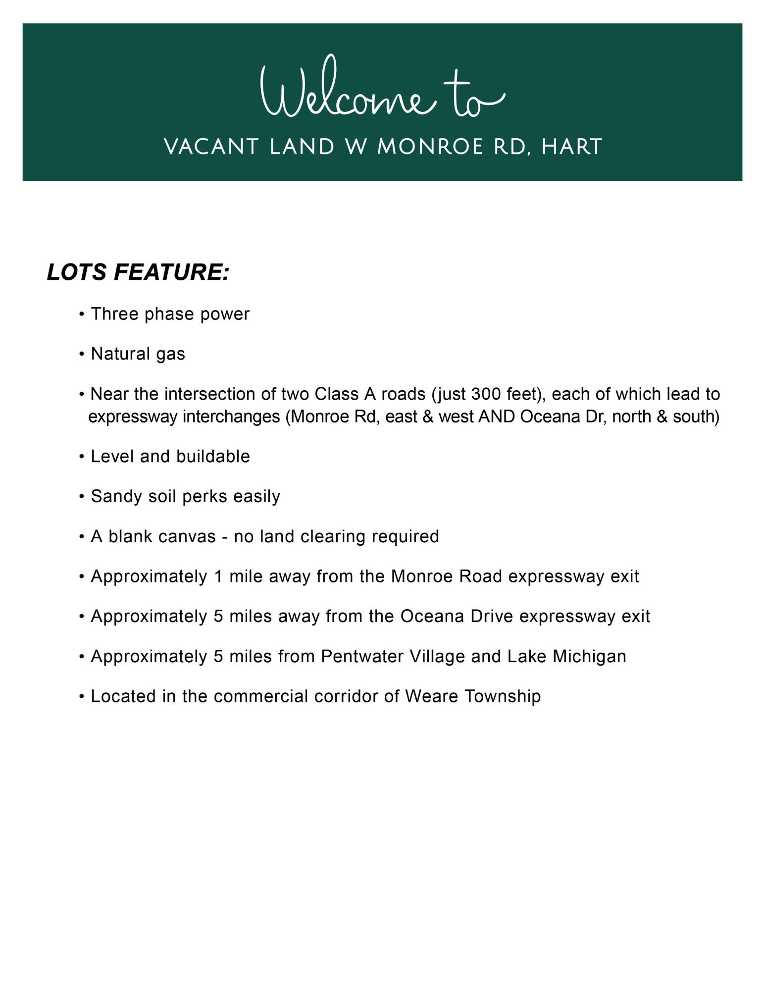 3308 W Monroe Road Lot C - 25.74 Acres Property Photo 5