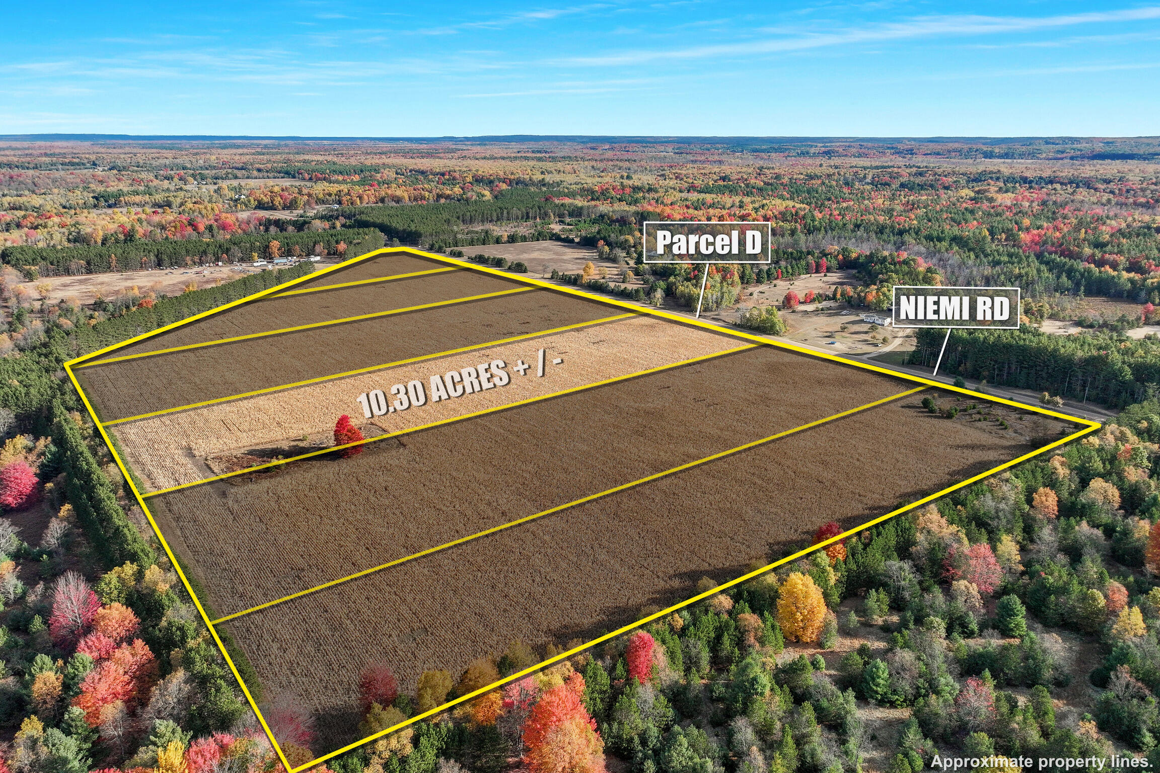 0 V/l 10.30 Acres Niemi Road, Parcel D Property Photo 2