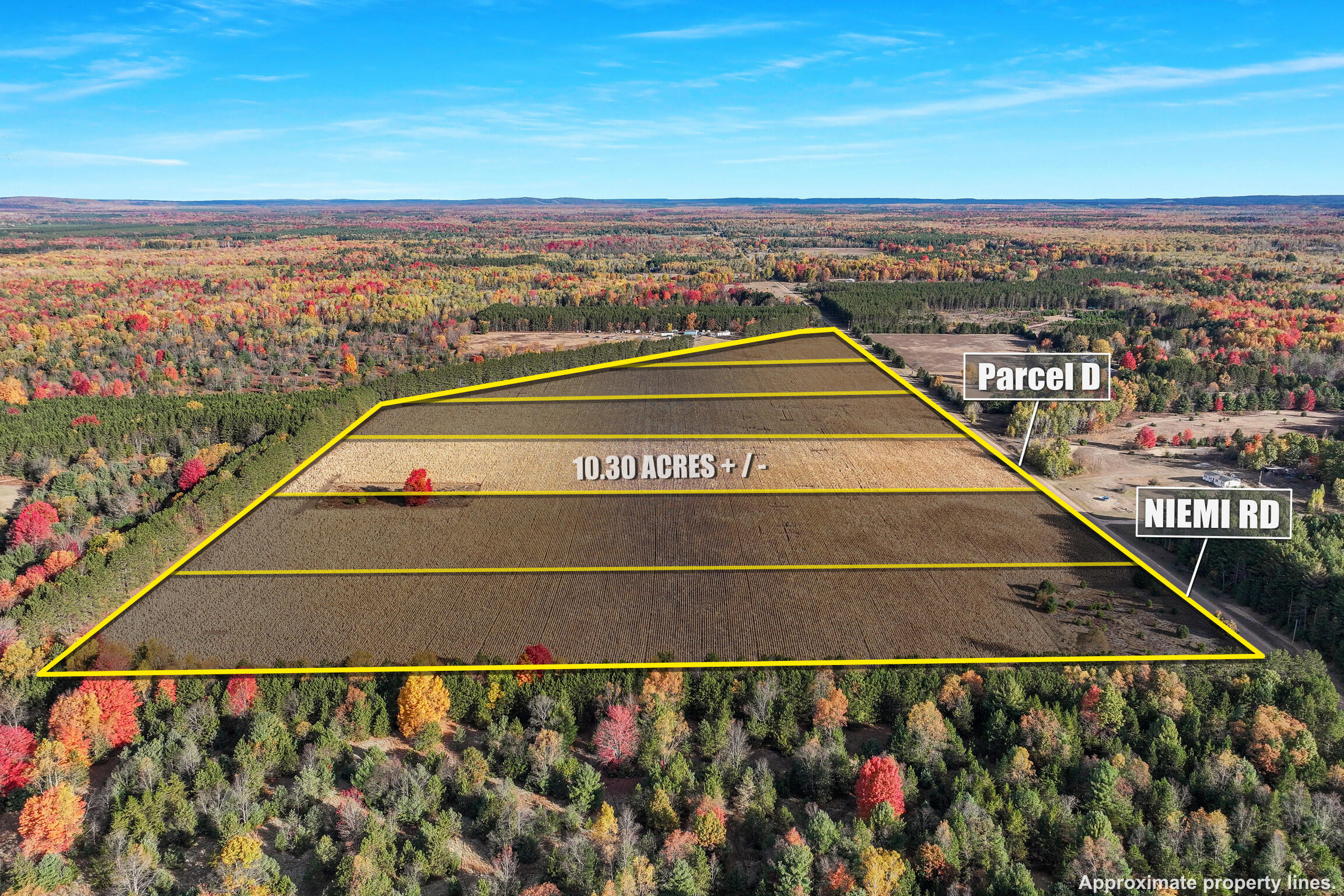 0 V/l 10.30 Acres Niemi Road, Parcel D Property Photo 3