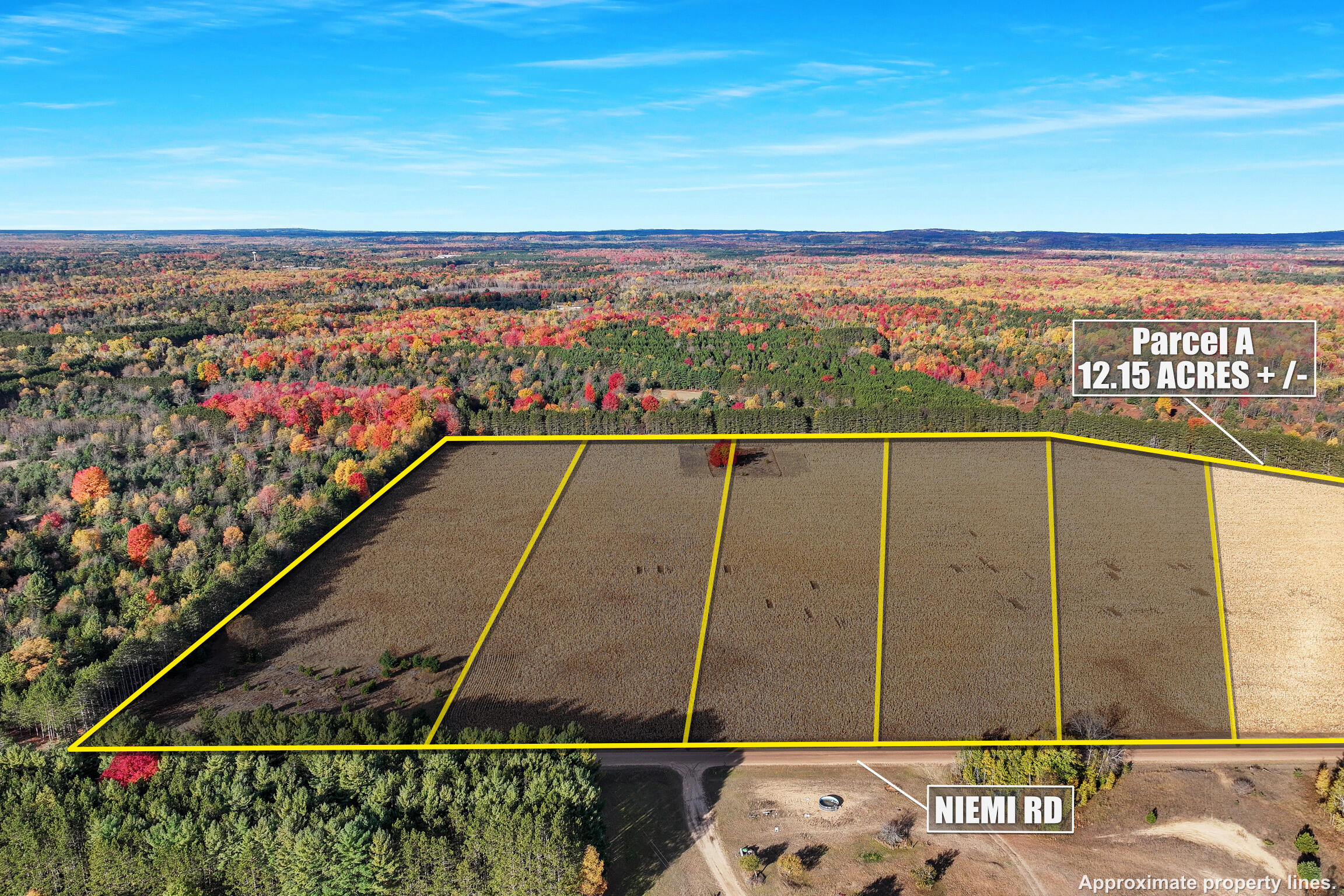 0 V/l 12.15 Acres Niemi Road, Parcel A Property Photo 2