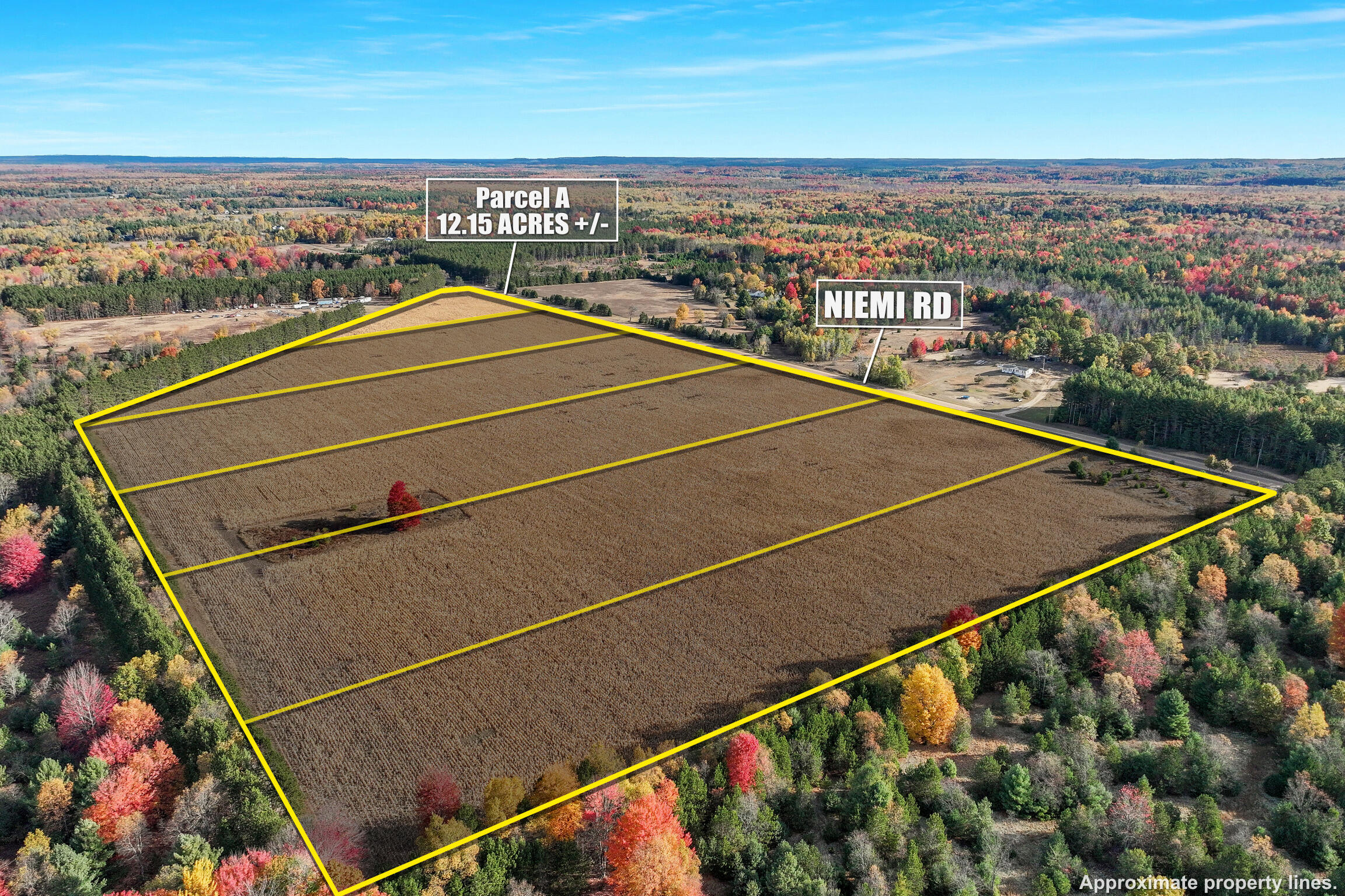 0 V/l 12.15 Acres Niemi Road, Parcel A Property Photo 4
