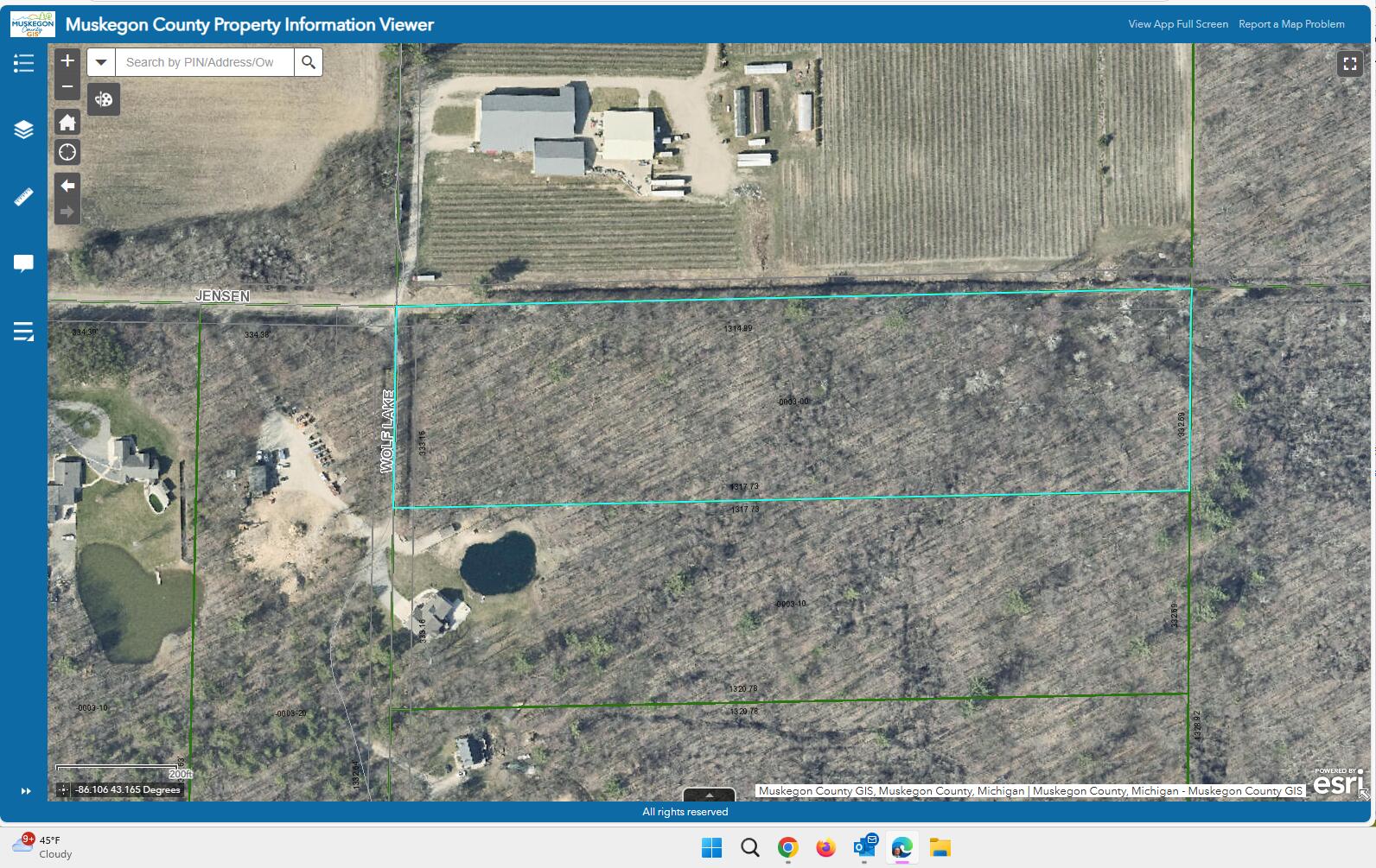 Vl Wolf Lake 10acre Road Property Photo