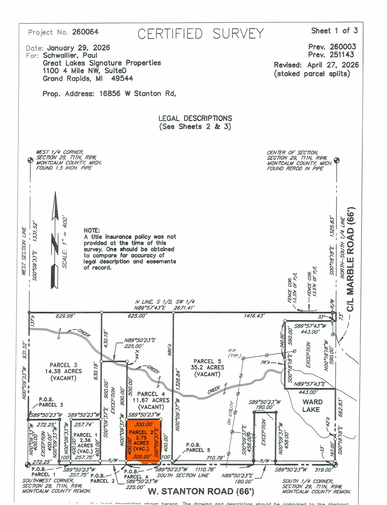 Parcel 2 W Stanton Road Parcel 2 Property Photo 1