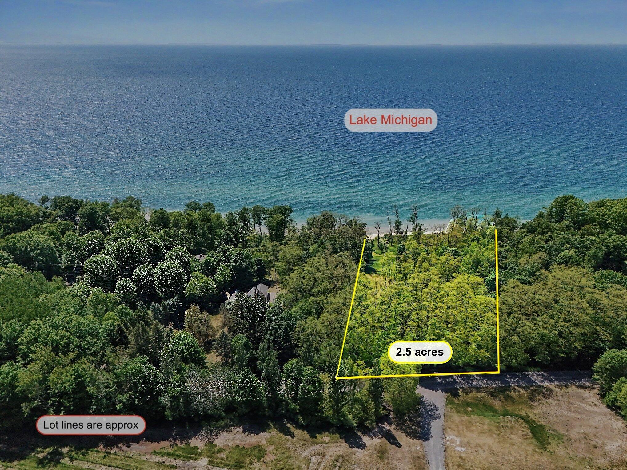 4539 S Lakeshore Drive 2.5 Acres Vacant Land Property Photo 1