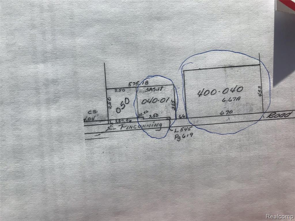 V/l E Pinconning Rd Road Property Photo 2