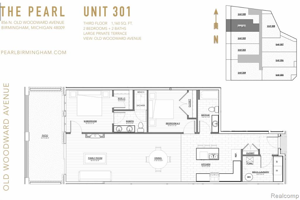 856 N Old Woodward Ave Unit 301 Avenue Property Photo 13