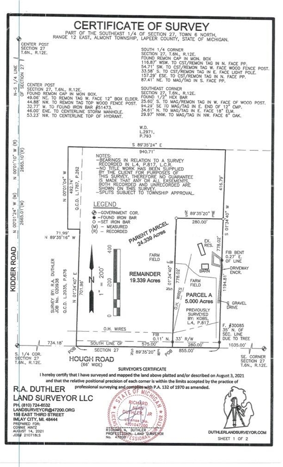 000 Hough Road Property Photo 1