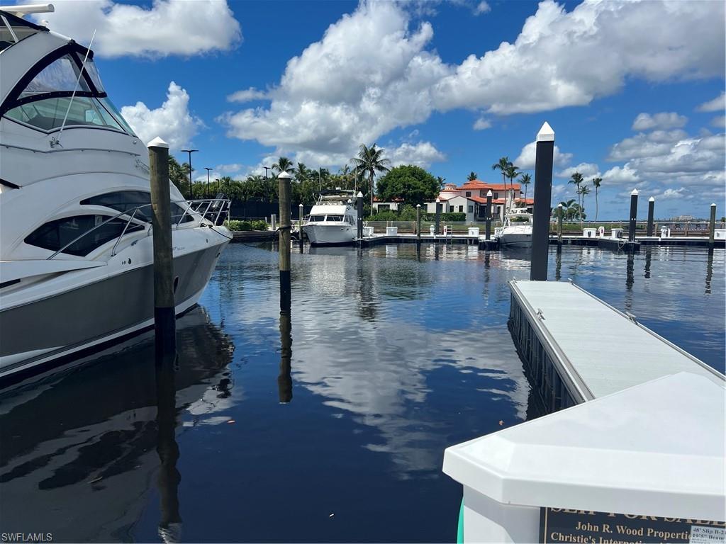48' Boat Slip B-21 At Gulf Harbour Marina Property Photo 2