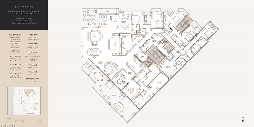 1611 Gulf Shore Blvd N Penthouse 5 Property Photo 19