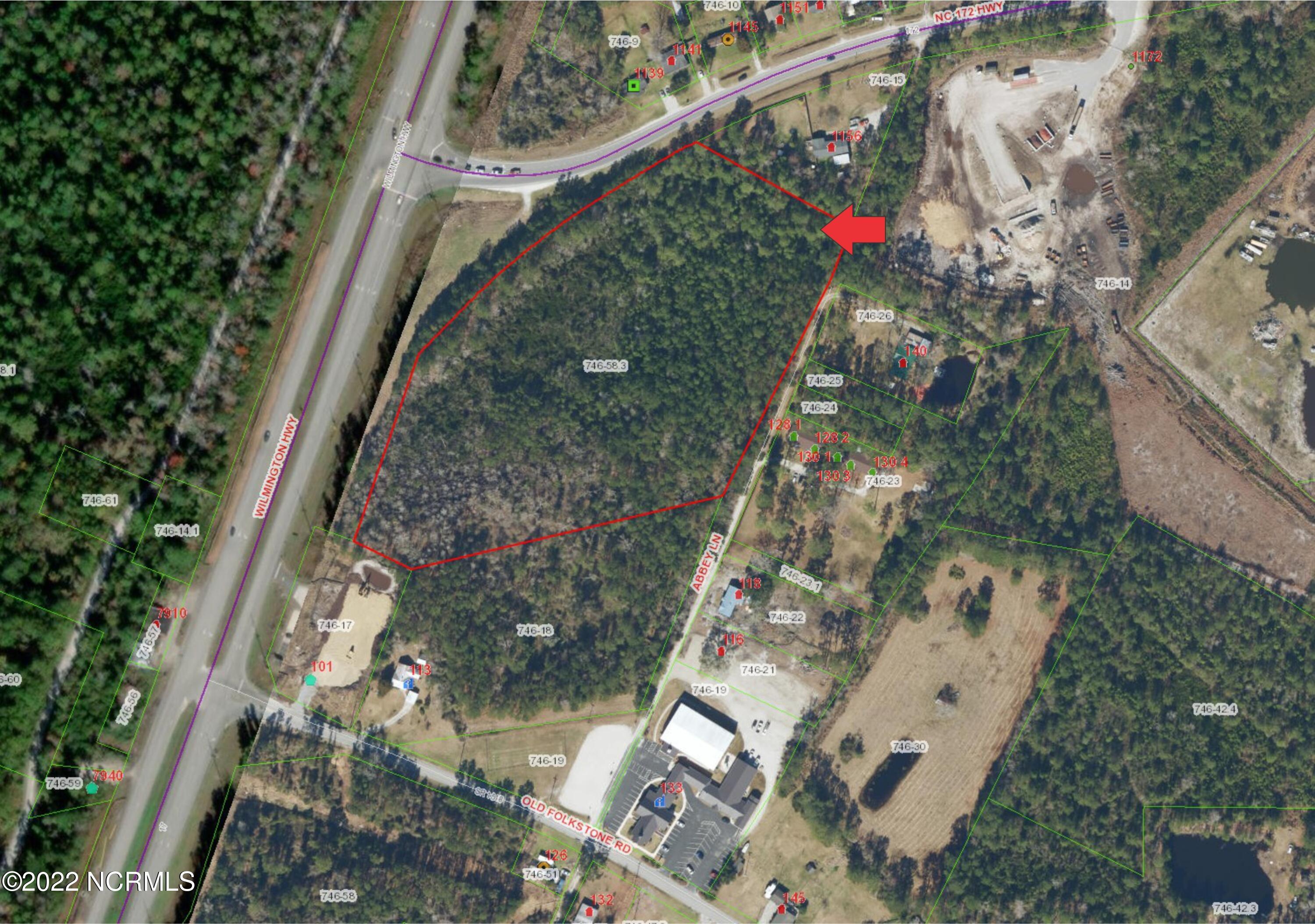 9.75 Acres Wilmington Hwy Highway Property Photo 1