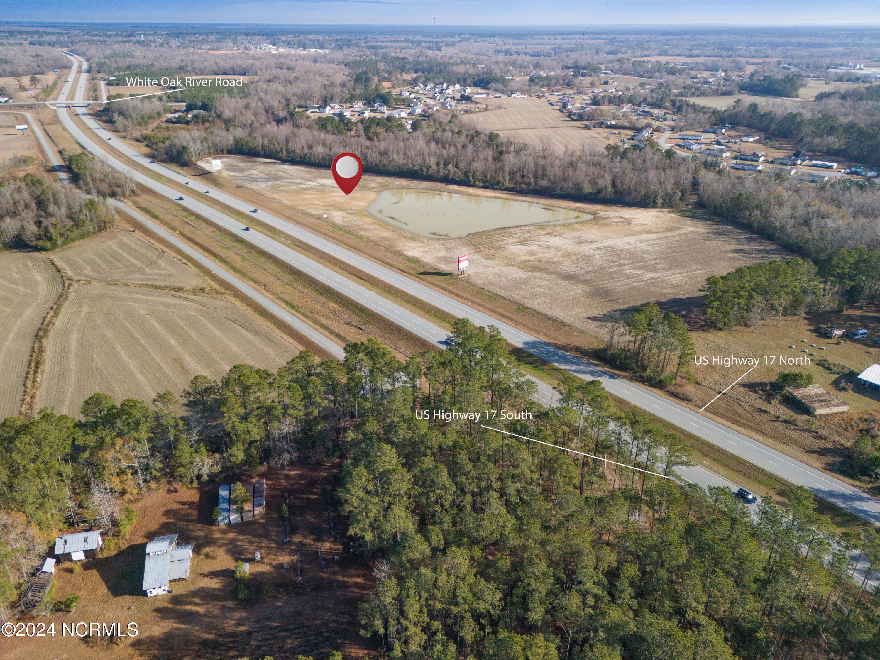 24 Acres White Oak River Road Property Photo 2