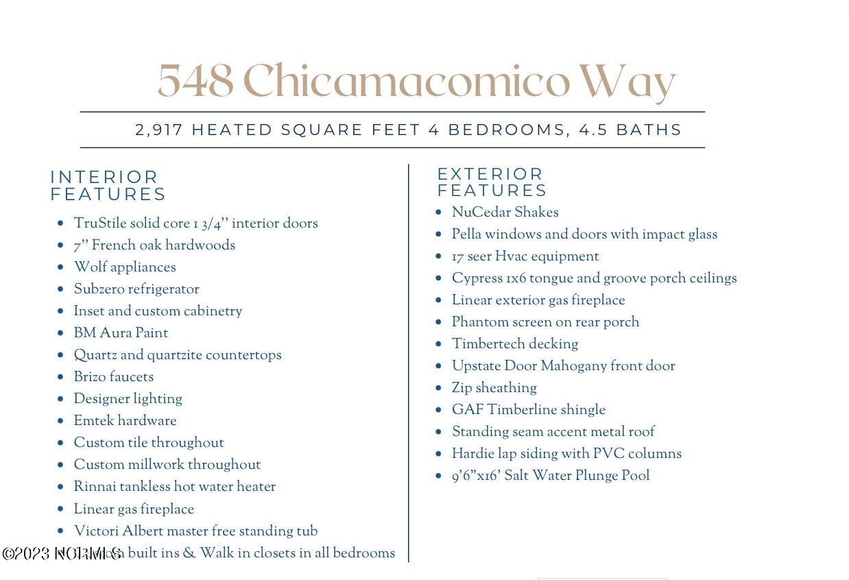 548 Chicamacomico Way Property Photo 22