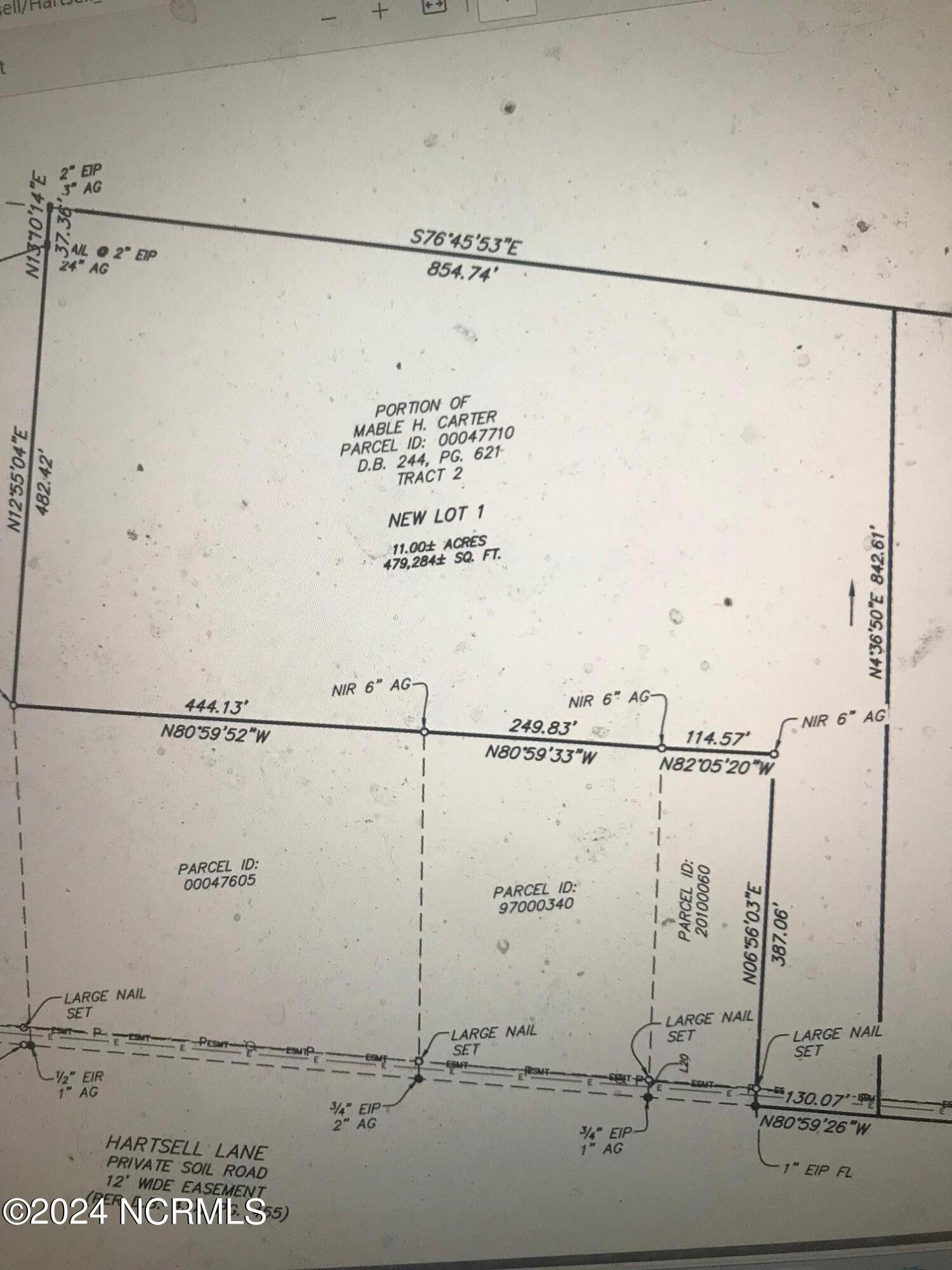 Lot 1 Hartsell Lane Property Photo 1