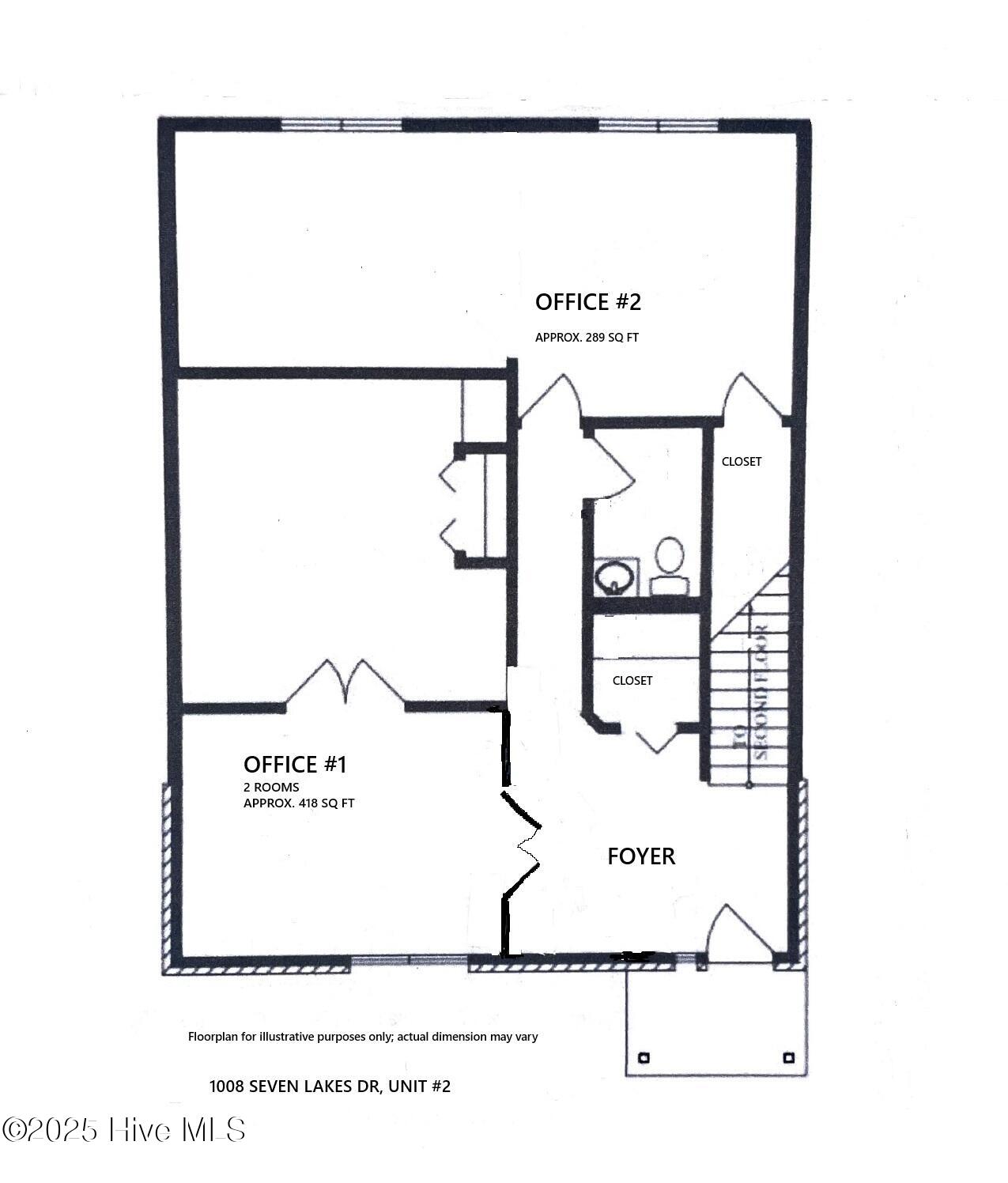 1008 Seven Lakes Drive 2, Office 1 Property Photo 5