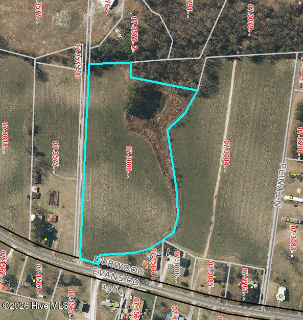 7.34ac Durwood Evans Road Property Photo 2