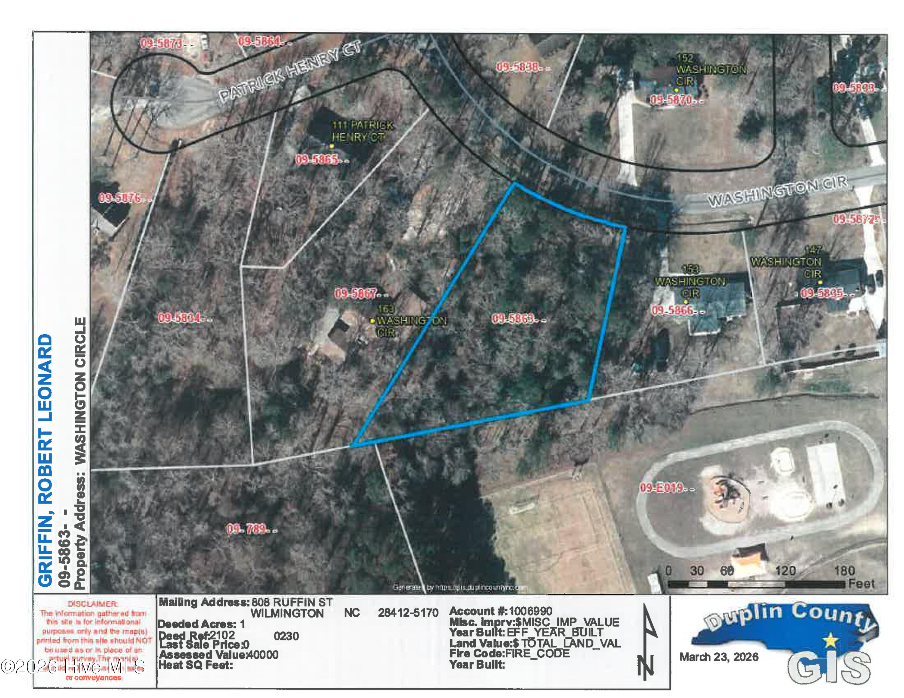 Lot 9 Washington Circle Property Photo 1