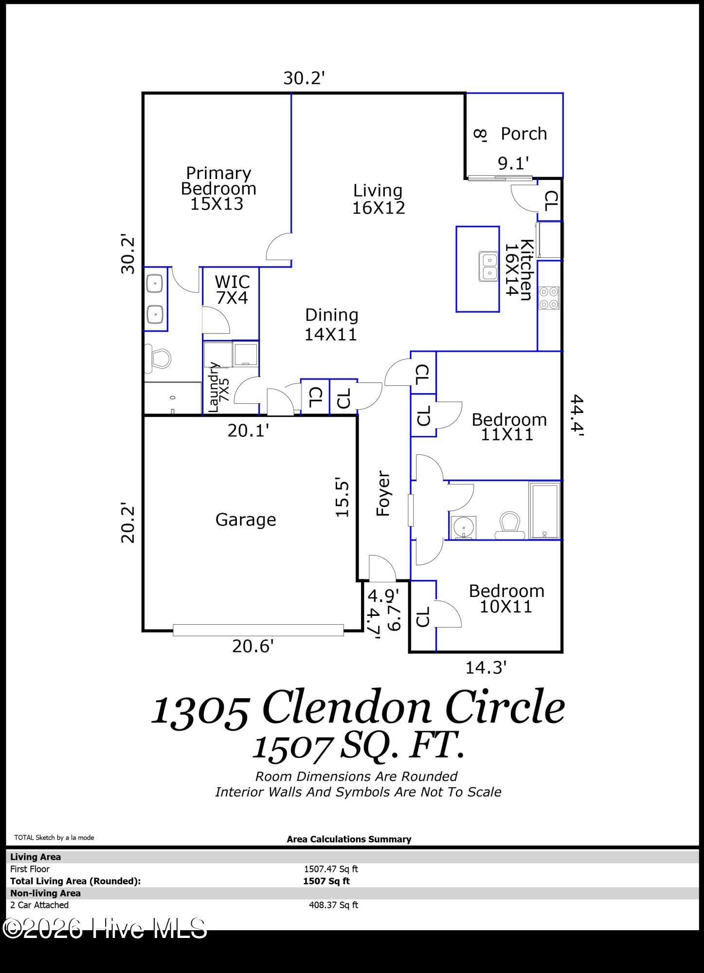 1305 Clendon Circle Property Photo 2
