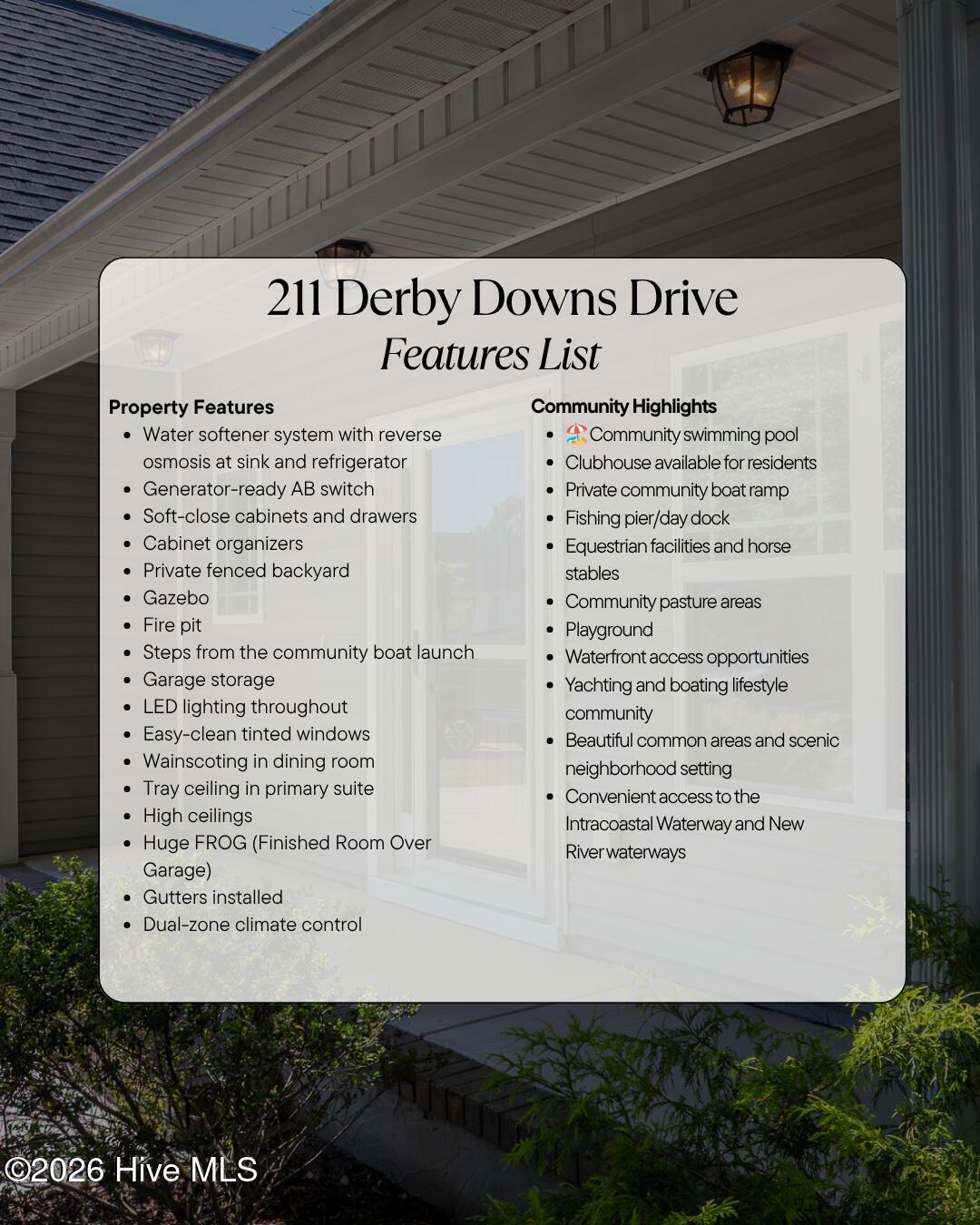 211 Derby Downs Drive Property Photo 2