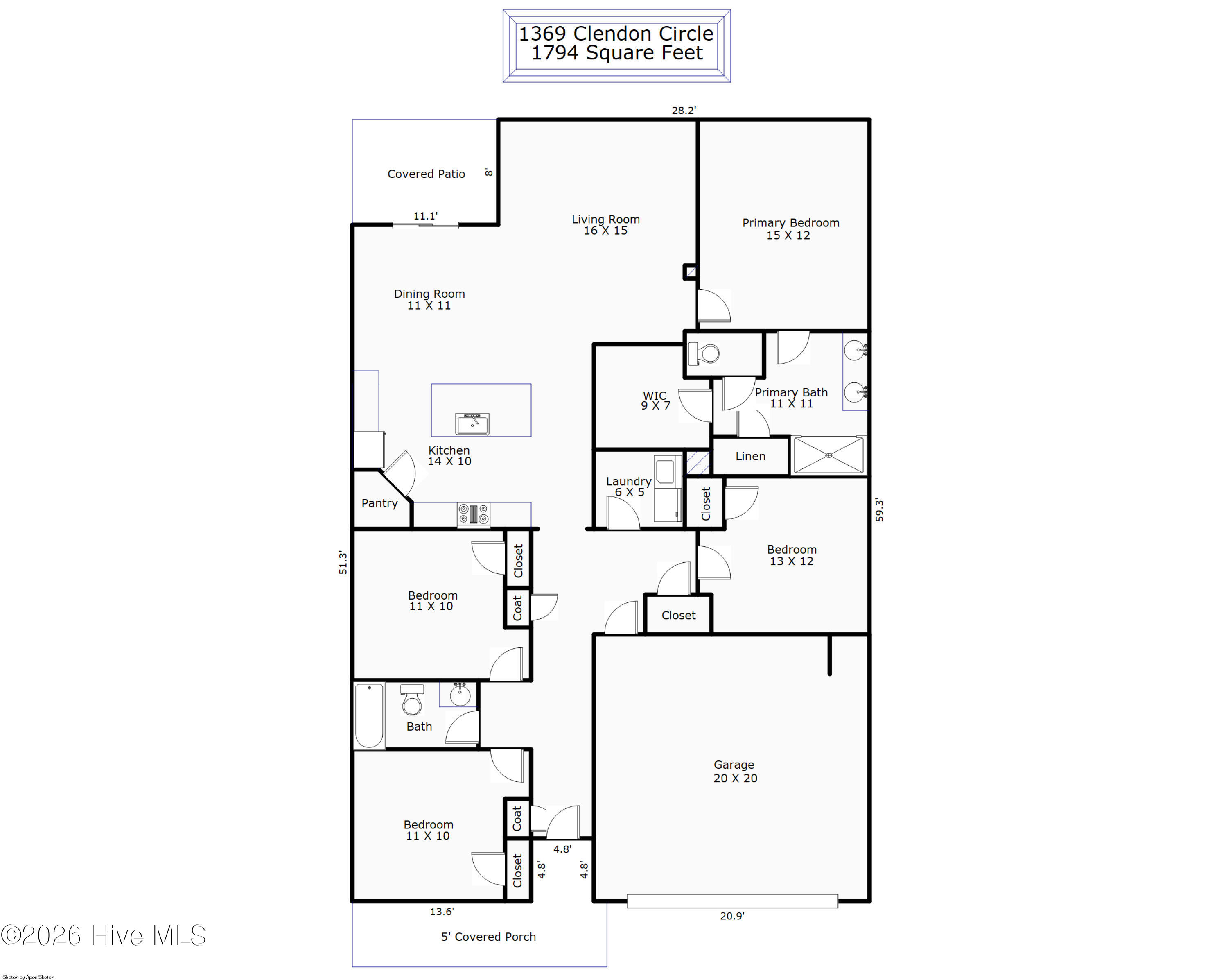 1369 Clendon Circle Property Photo 5