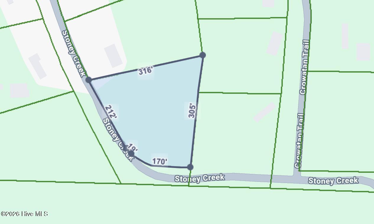1.42 Acres Stoney Creek Drive Property Photo 2