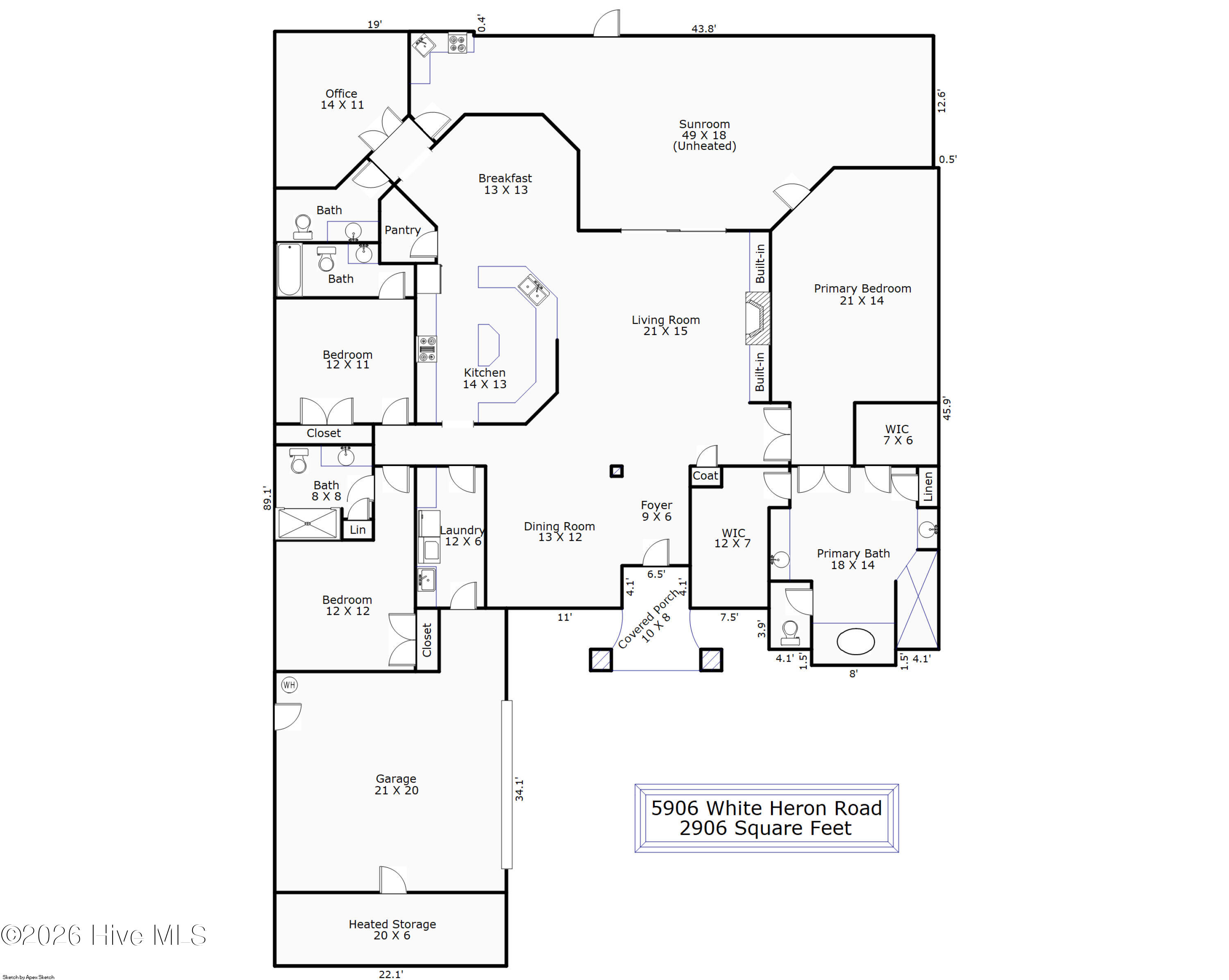 5906 White Heron Road Property Photo 2