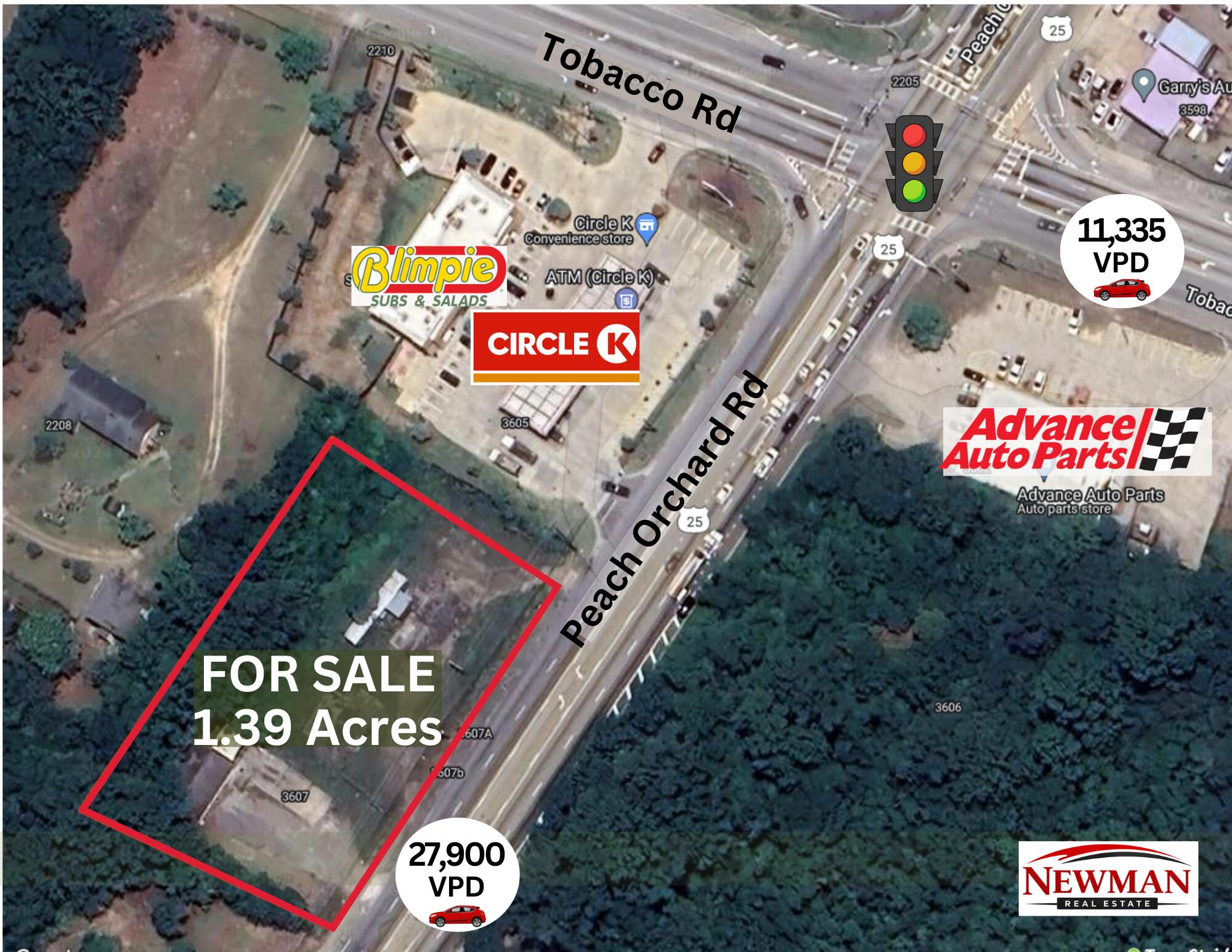 3607 Peach Orchard Road Property Photo 2