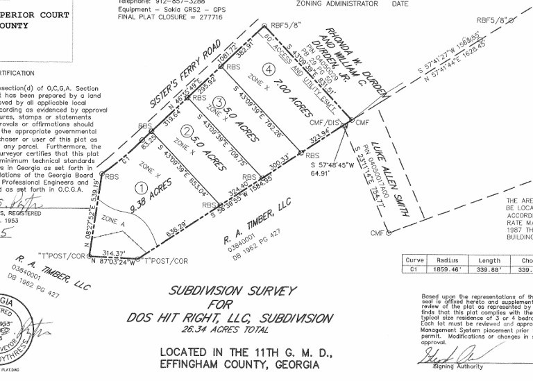 0 Sister's Ferry Rd. Property Photo 2