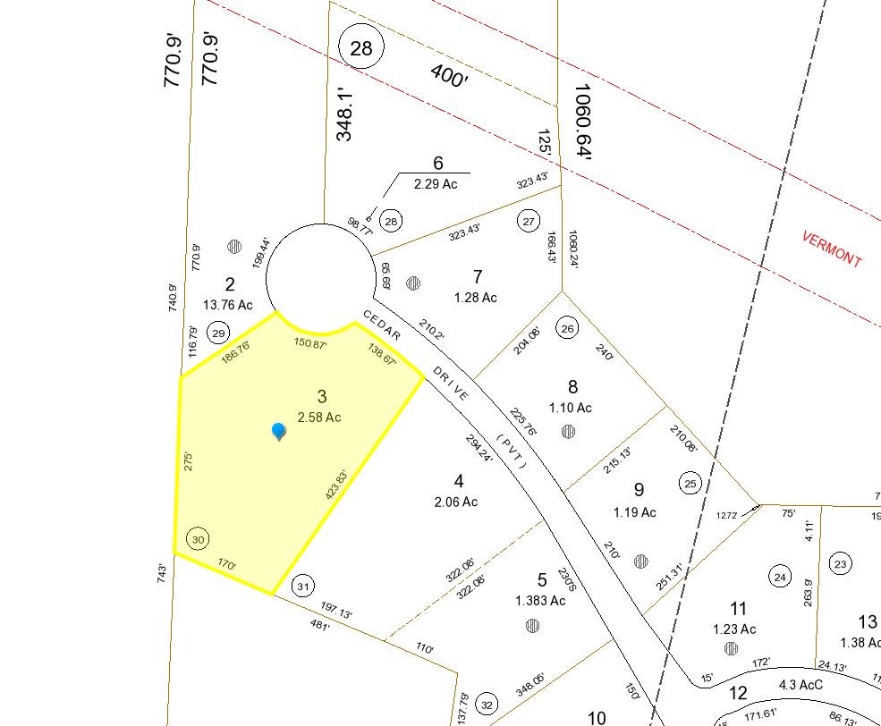 Lot 30 Cedar Drive Property Photo 2