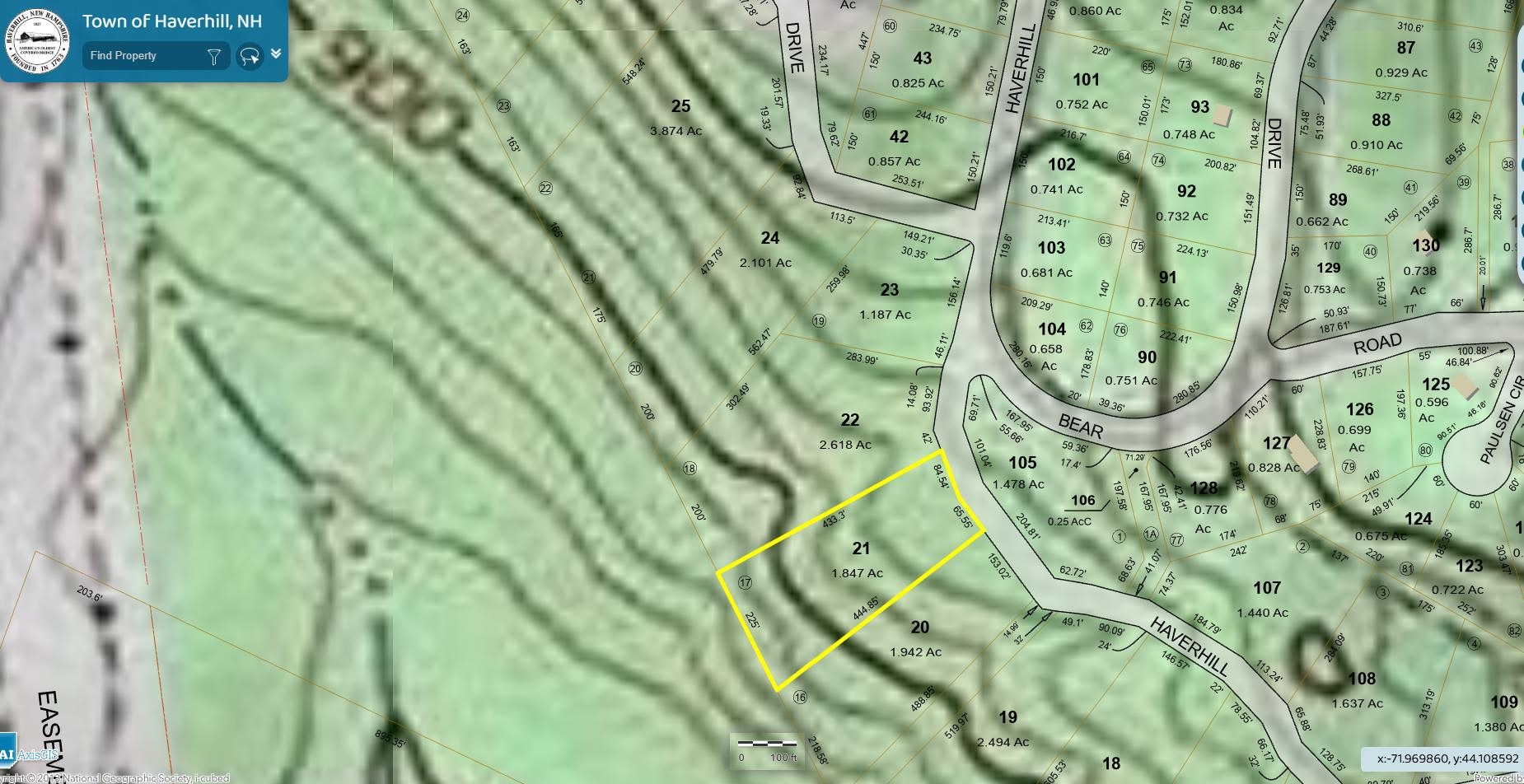 Map204-lot21 Haverhill Lane Property Photo 3